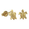 Sterling Silver 7mm XS Sea Turtle Stud Earrings