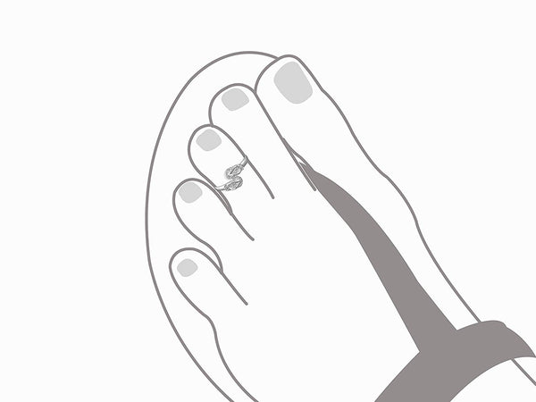 flip flop toe ring