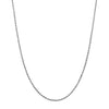 Sterling Silver 1.2mm Diamond-Cut Ball Chain Necklace, 15-20 Inch