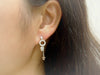 Sterling Silver Heart and Turtle Dangle Earrings