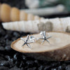 Sterling Silver Starfish Stud Earrings XS