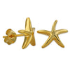Sterling Silver Starfish Stud Earrings