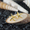 Sterling Silver Starfish Stud Earrings
