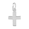 Sterling Silver Mini Cross Charm Pendant