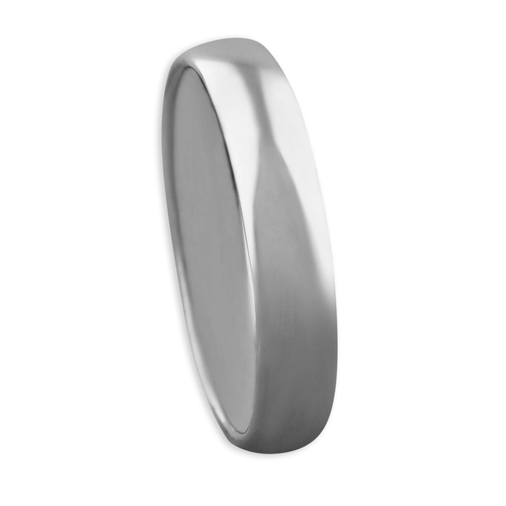 Sterling Silver Band Wedding Ring 4mm