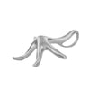 Sterling Silver Starfish Pendant Necklace, 16+2