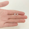 Sterling Silver XS Tiny Starfish Stud Earrings