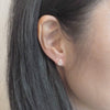 Sterling Silver XS Tiny Pineapple Stud Earrings